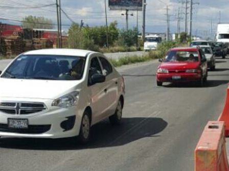 Tras el sismo de este viernes, el tráfico se ha mantenido estable en la Autopista México-Puebla / Agencia Es Imagen