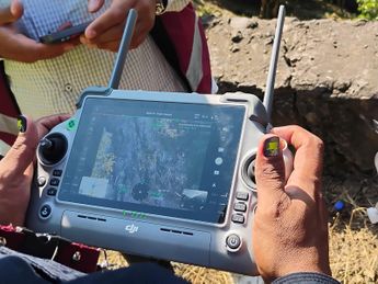 La búsqueda de Liam Tadeo ha incluido tecnología como drones, así como personal en tierra y agua / Especial