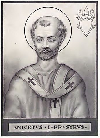 Santo Aniceto fue el undécimo papa/ Especial