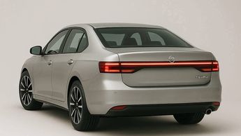 El exterior del sedán es sobrio y las líneas del auto son casi similares al del modelo original | X @MexaBlog