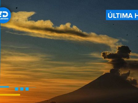El semáforo de alerta volcánica del Popocatépetl está en Amarillo Fase 2 HOY 6 de febrero 2025 / Andrés Lobato