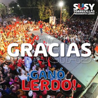 Susy Torrecillas agradeció el apoyo de los ciudadanos en redes sociales.
