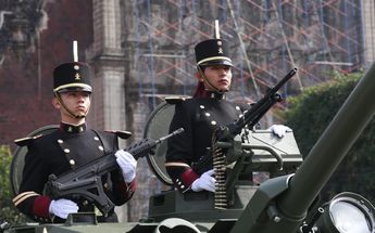 Más de 13 mil elementos desfilarán en el Zócalo/ Juan Carlos Bautista