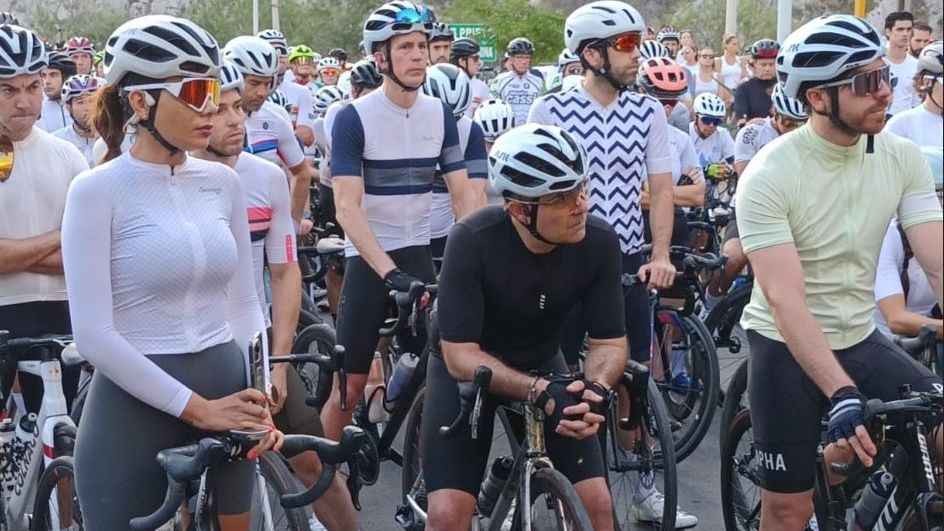 Decenas de ciclistas se manifestaron tras la muerte de la joven ciclista Alejandra Román. | Fabricio Gallegos