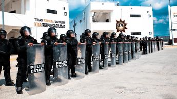 Fuerza Civil será capacitada por la policía de Colombia para operativo de seguridad durante Mundial 2026.| Especial
