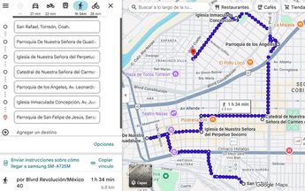La ruta del Sur al Norte para recorrer iglesias en Torreón