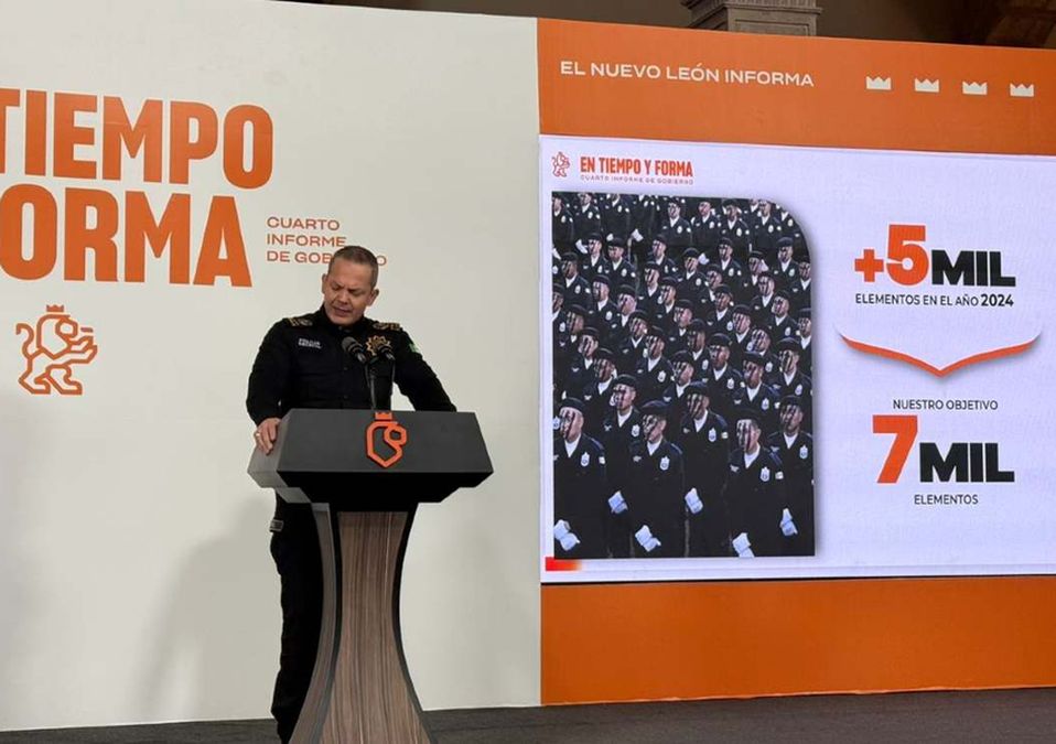La actual administración del Gobierno de Nuevo León quiere terminar con 7 mil policías de Fuerza Civil. | Víctor González