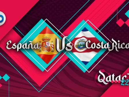España vs Costa Rica partido de fase de grupos del Grupo E Qatar 2022