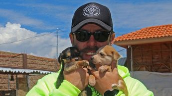 Manuel Bachbush, fundador del refugio Amor es Perros A.C. | Melanie Torres