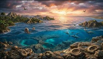 Los suelos poco fértiles de este ecosistema desértico de condiciones extremas. \ Imagen temática generada por IA Gemini