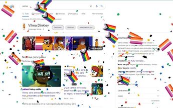 Reacción de Google al buscar Velma / Captura de pantalla