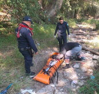 La Policía de Guadalupe fue la primera respondiente a los hechos. | Cortesía