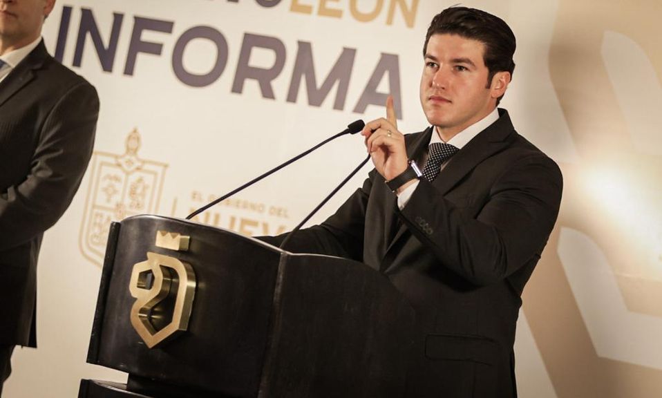 El gobernador de Nuevo León, Samuel García. | Jorge López