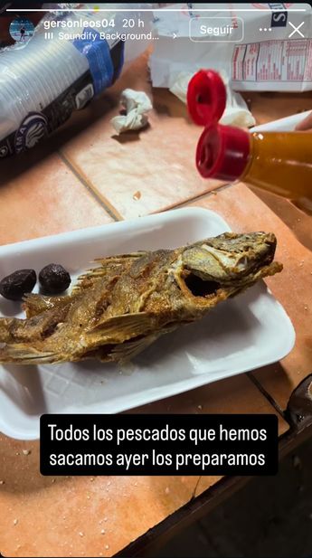 Última publicación de Gerson Leos. | Foto instagram.