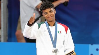Prisca Awiti se colgó la medalla de plata en Judo, la primera en esta disciplina para la delegación mexicana / Conade