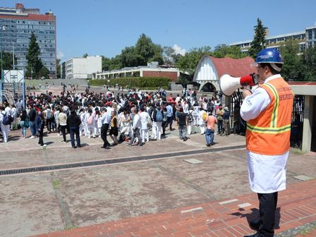 Este martes 29 de abril se llevará a cabo el primer Simulacro Nacional 2025 | Cuartoscuro
