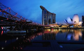 Vista del resort de Marina Bay Sands en Sinagpur. | Reuters