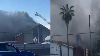 Incendio en iglesia causa alarma en Houston