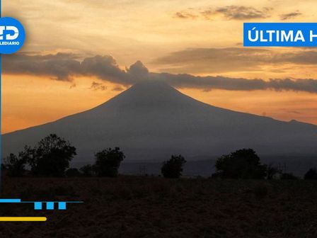 El semáforo de alerta volcánica del Popocatépetl está en Amarillo Fase 2 HOY 18 de marzo 2025 / Andrés Lobat