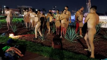 Integrantes de Perla Expusta en La Minerva / Vicente Torres Alfaro