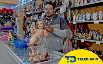 Artesanos realizan figuras tamaño real para Navidad / Melanie Torres