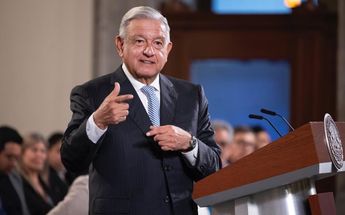 AMLO en La Mañanera. | Presidencia
