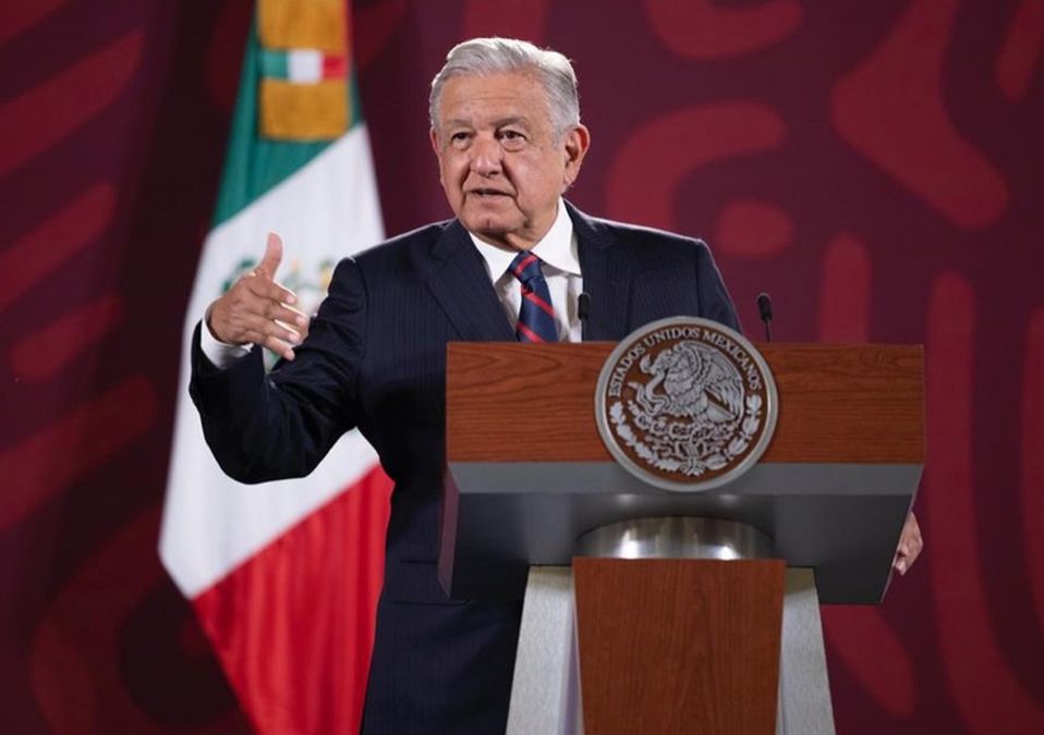 AMLO en La Mañanera. | Presidencia