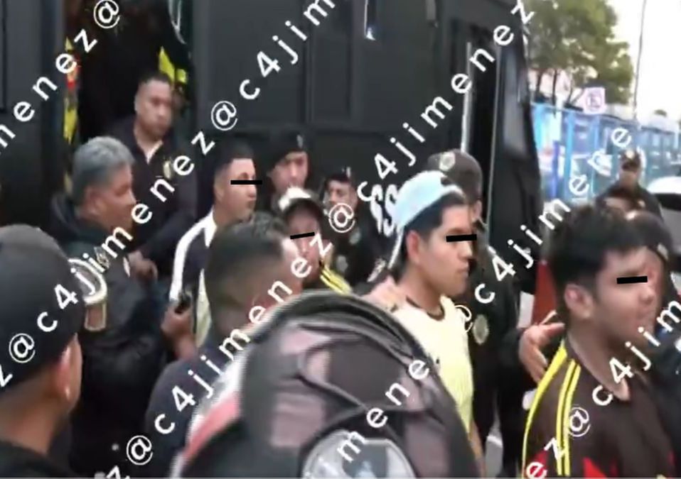 Más de 50 aficionados fueron detenidos tras presunto saqueo a una tienda en Iztacalco. | C4 Jiménez