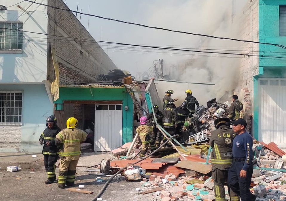 El inmueble de dos pisos colapsó/ Carlos Tejeda