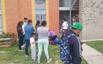 El Servicio de ambulancia y rescate especializado para animales atendió a 'Simba', pero el perro murió por la gravedad de sus lesiones / @UrsvaPuebla