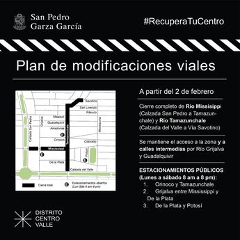 Nuevos cierres viales en San Pedro