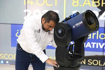 El experto consideró el eclipse solar como una fiesta científica que no tiene impacto ni representa peligro en lo tecnológico o biológico. | Raúl Pala