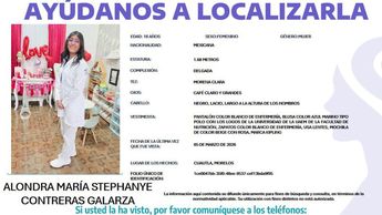 Alondra es estudiante de Nutrición en la UAEM. | Fiscalía de Morelos