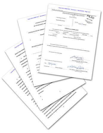 Documentos de la corte de distrito de Montana, Estados Unidos. | Especial