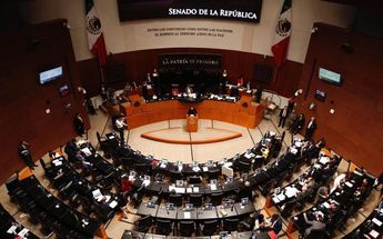 Pleno del Senado de la República. | Archivo