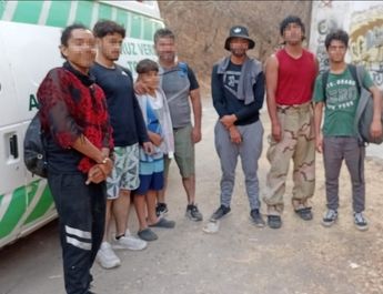 Personas rescatadas en la la presa Los Monos, Colimilla | Telediario