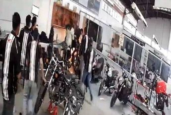 Imágenes de la cámara de seguridad Grupo Cedva.