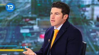 El gobernador de Nuevo León, Samuel García. | Jorge López