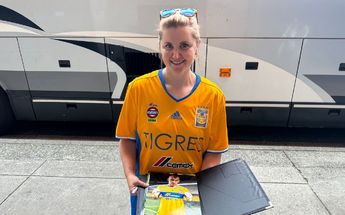 Aficionada de Tigres en Canadá / CORTESÍA: Aaron Hernández