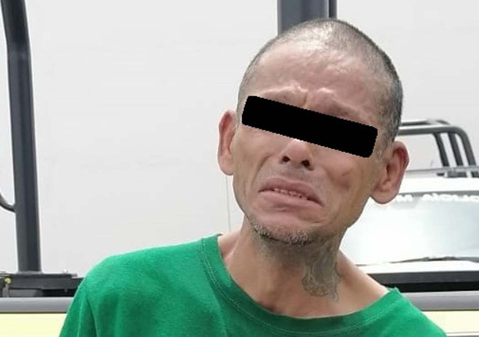 José Eduardo “F” de 47 años fue detenido por la Policía de Monterrey. | Cortesía