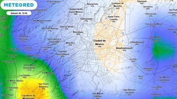 Probabilidad de lluvia en CdMx 26 de julio | Meteored