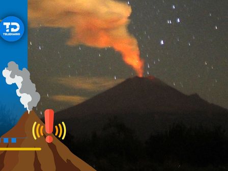 Actividad EN VIVO del volcán Popocatépetl HOY jueves 23 de mayo / Agencia Es Imagen
