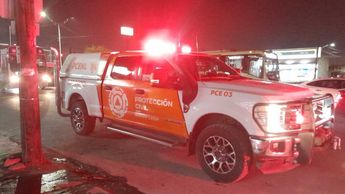 Protección Civil de Nuevo León pudo apagar el fuego. | Cortesía