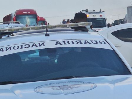 La Guardia Nacional es la autoridad que abandera los siniestros viales que se registran en la autopista México-Puebla / Es Imagen