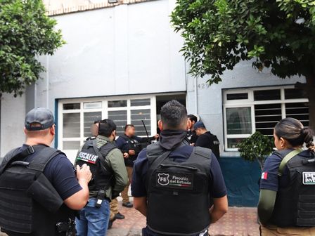 Elementos de la Fiscalía de Jalisco realizan operativo en anexo de Guadalajara. | Coordinación General de Seguridad de Jalisco