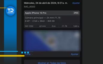 Al enviar fotos como documento se revelan detalles de ubicación y horario en que se tomó | Cortesía