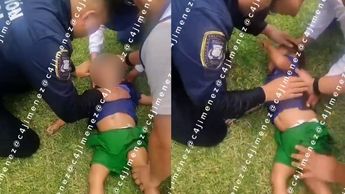 Policía reanima a un menor de 3 años que flotaba en lago. C4 en Alerta, 06 de agosto 2026