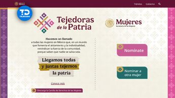 Micrositio de las Tejedoras de la Patria