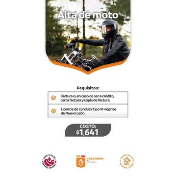 Campaña para regularizar motocicletas en Nuevo León. | Cortesía