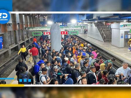 Retrasos en el Metro, 9 de abril 2024 | @Ananaje00469533